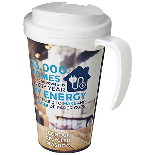 Brite-Americano® Grande 350 ml isolert krus med sølesikkert lokk