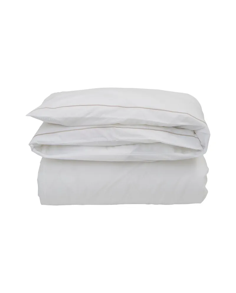 Hotel Percale Duvet White/White 140x200