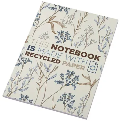 Novella Austen Colours resirkulert A5 notatbok med mykt omslag, 50 ark