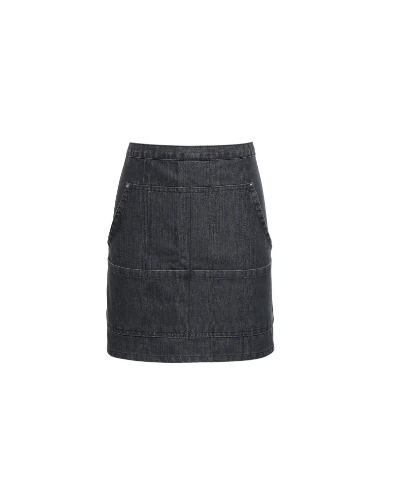 Denim Waist Apron Sort Denim