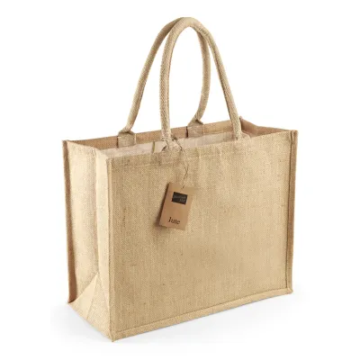 W407 Jute Classic Shopper
