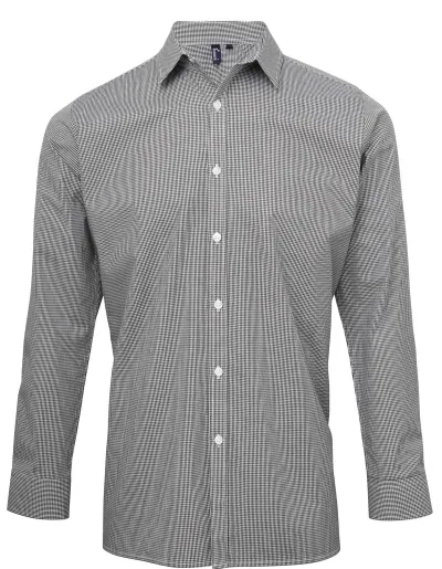 Men's Gingham L/S
