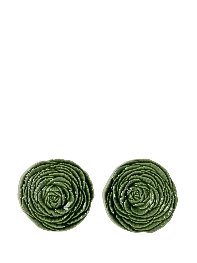 Coaster Veggie 2pcs/set Green