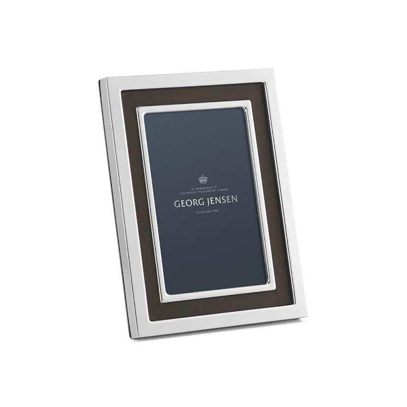 Manhattan Picture Frame Leather 10X15 Cm