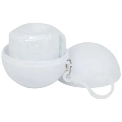 Fog poncho i rund plastbeholder med karabinkrok