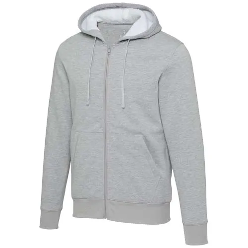 Natron 320 g/m² sherpahettegenser med hel glidelås