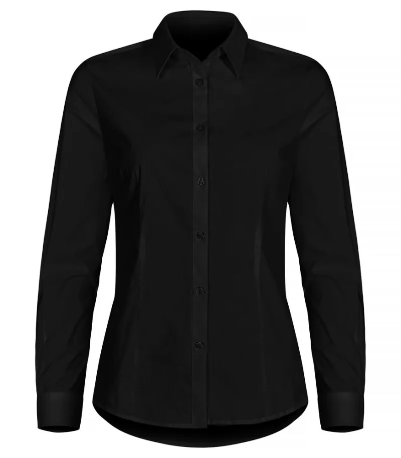Stretch Shirt LS Lady