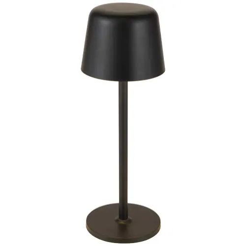 Solid svart