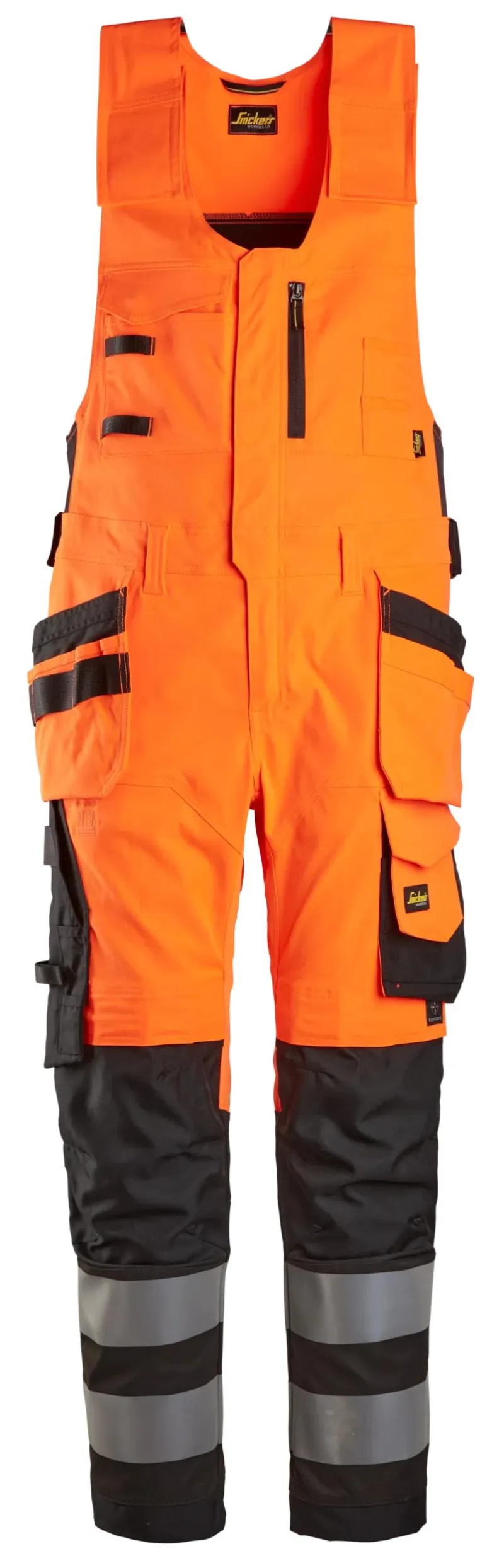 High-Vis, Helbukse med hylsterlommer, Klasse 2