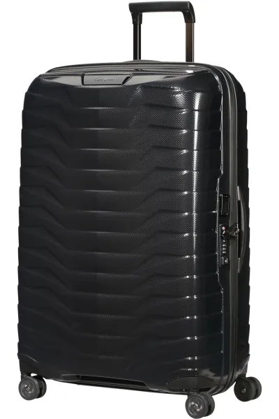 Proxis Koffert med 4 hjul 75cm Black