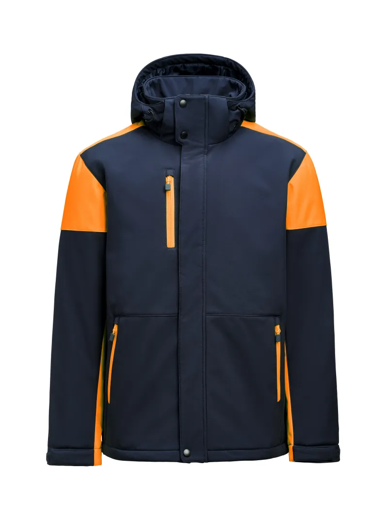 Navy / Neon Orange
