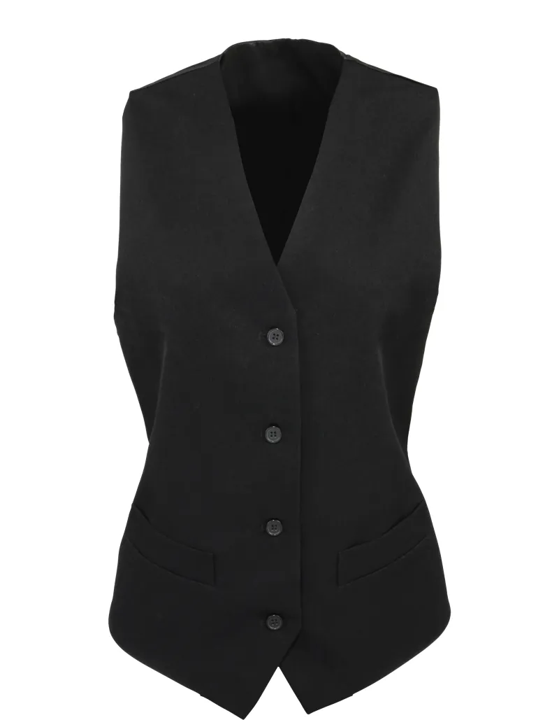 Ladies Waistcoat Sort 2XS