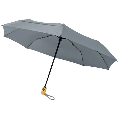 Bo 21" fold. resirkulert PET-paraply med automatisk åpning/lukking