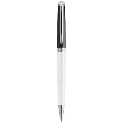 Waterman Hemisphere fargeblokkerende kulepenn med palladiumkant (blått blekk)