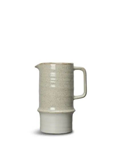 Jug Asparagus small (8) Beige/matt white
