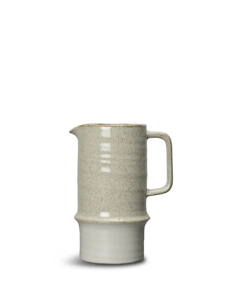 Jug Asparagus small (8) Beige/matt white