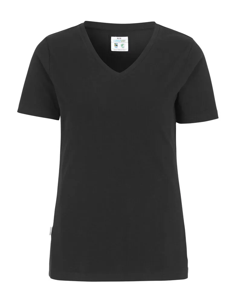 Stretch V-Neck Lady (GOTS)
