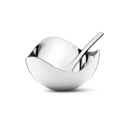 Bloom Salt Cellar & Spoon