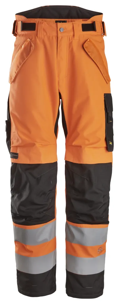 High-Vis Vanntett 37.5® tolags bukse med lett polstring, Klasse 2