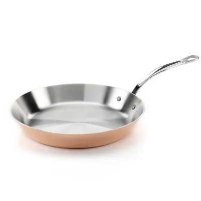 Stekepanne i kobber 28 cm