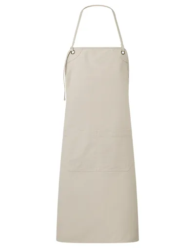 Craftsman Double Pocket Canvas Apron Natur One Size