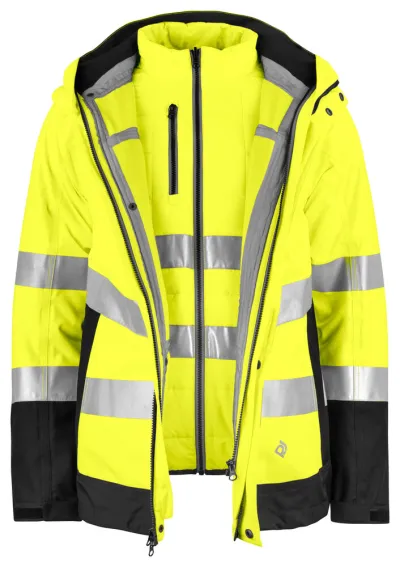 6445 Jacket 3-in-1 Hi Viz