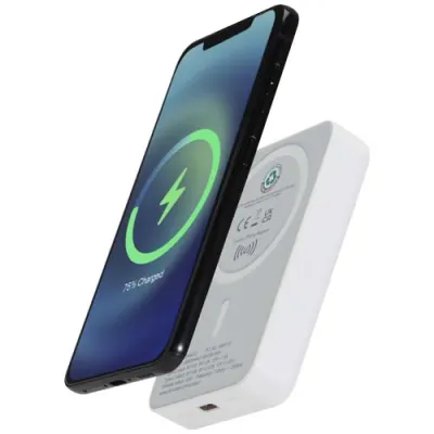 Acrab 10 000 mAh 15 W magnetisk trådløs mobillader med 20 W PD – laget av resirkulert plast