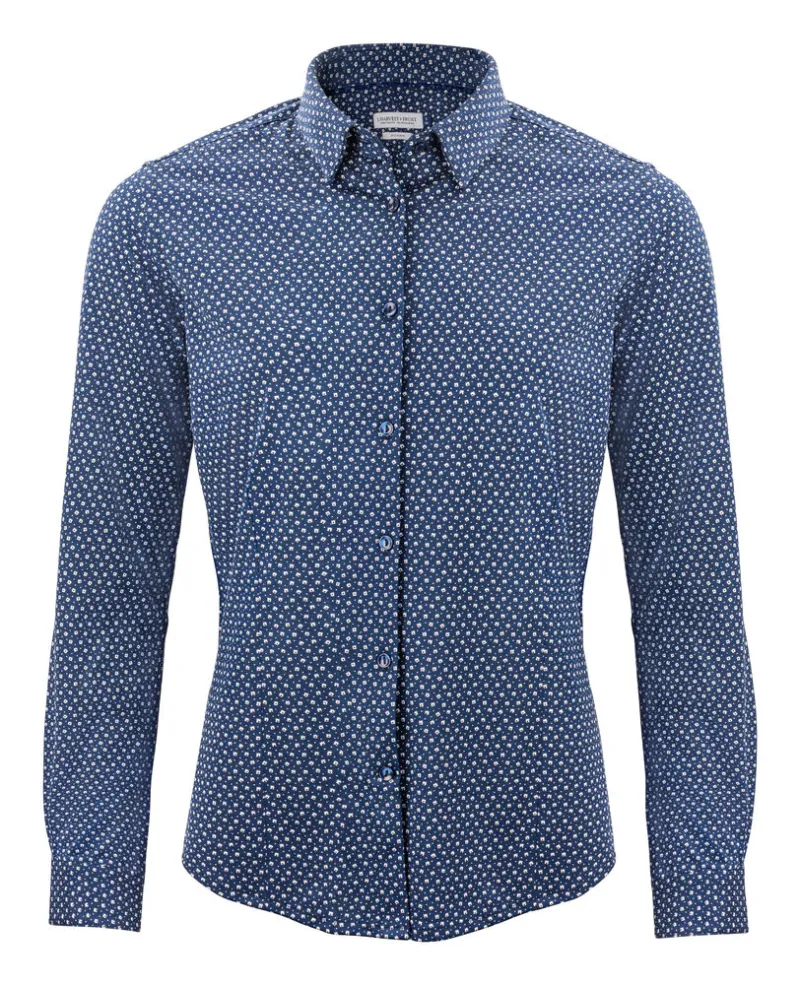 Navy Print