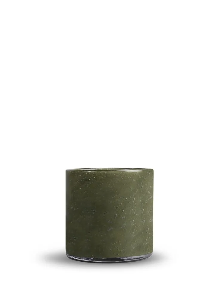 Candle holder Calore XS Calamata green