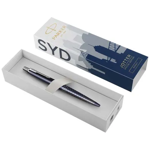 Parker Jotter SE Global Icons kulepenn (blått blekk)