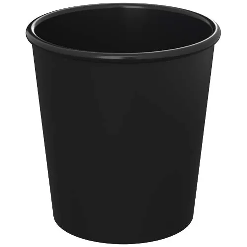 Solid svart
