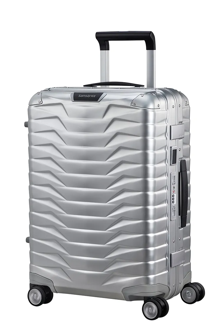 Proxis Alu koffert 4 hjul 55cm