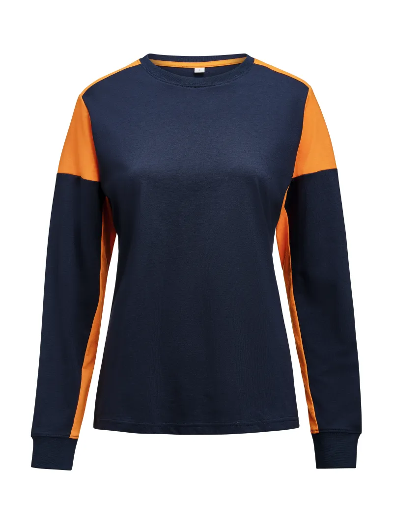 Navy / Neon Orange