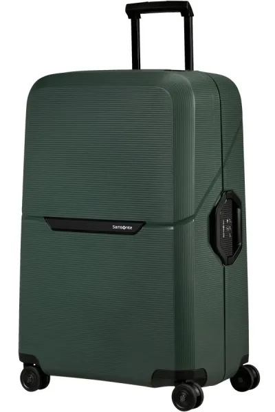 Magnum Eco Koffert med 4 hjul 75cm Forest Green