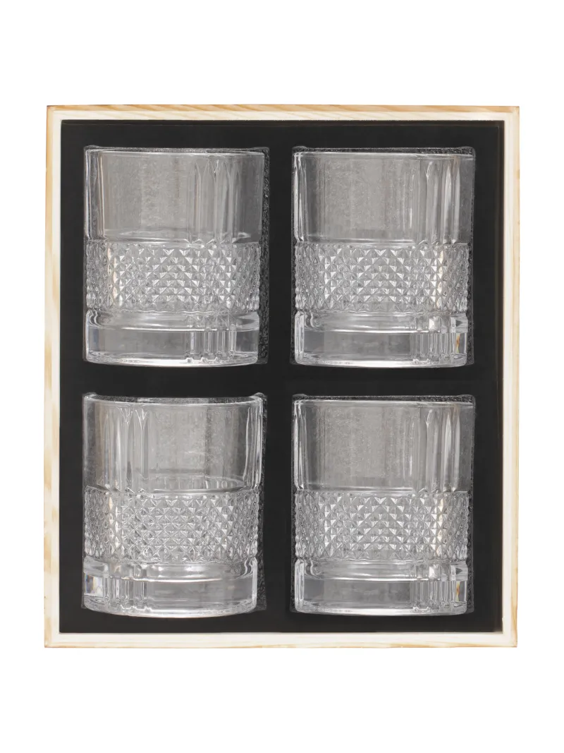 4-pack Rotating Whisky Glass