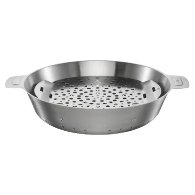 Norden Grill Chef Grillkurv/Steamer, rustfri, 30 cm