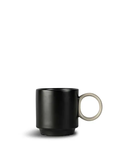 Cup Noor Black/beige