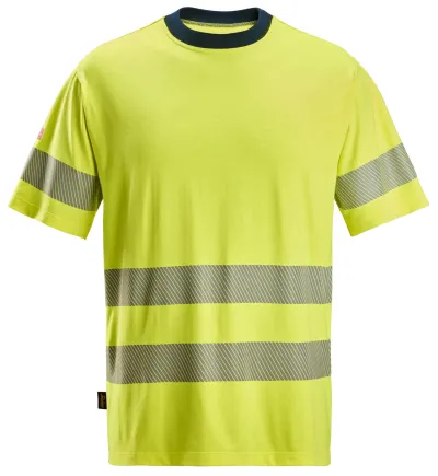 ProtecWork, Flammehemmende T-skjorte, High-Vis klasse 3/2