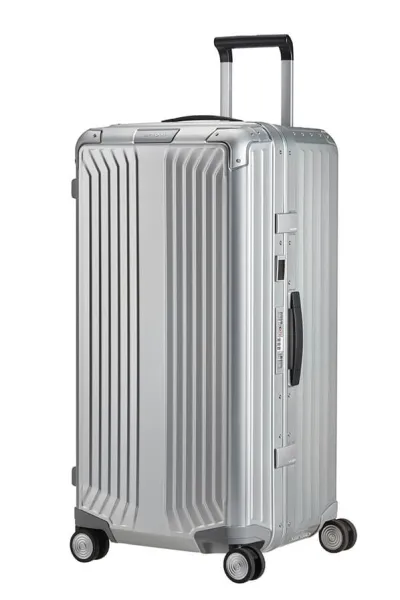 Lite-Box Alu Trunk 4 hjul 80cm Aluminium