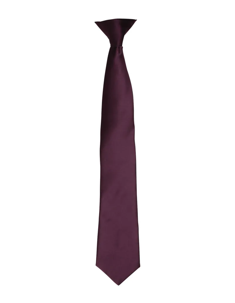 Colours Satin Clip Tie Stål (Xtra)