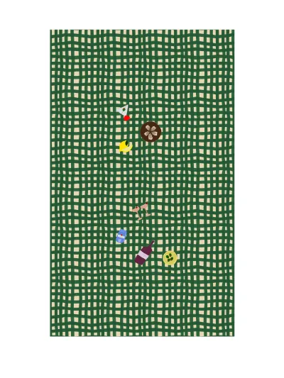 Table cloth Sera Green