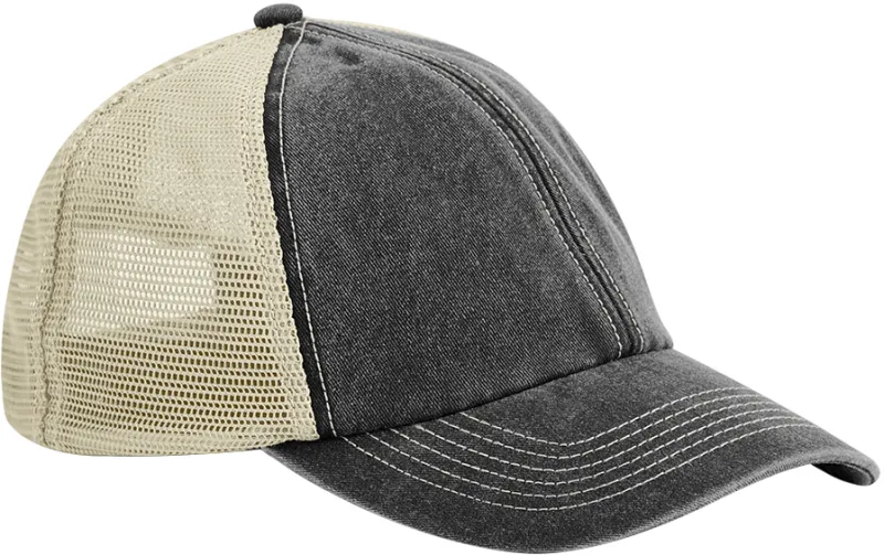 B672 6 Panel Vintage Trucker