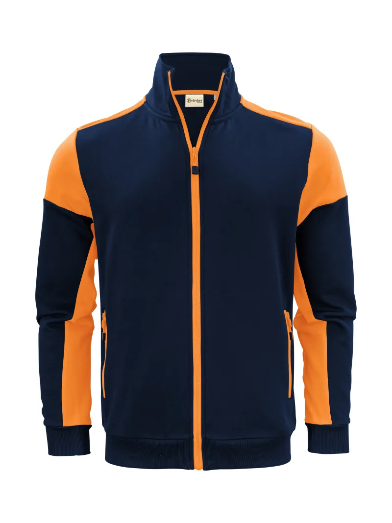 Navy / Neon Orange