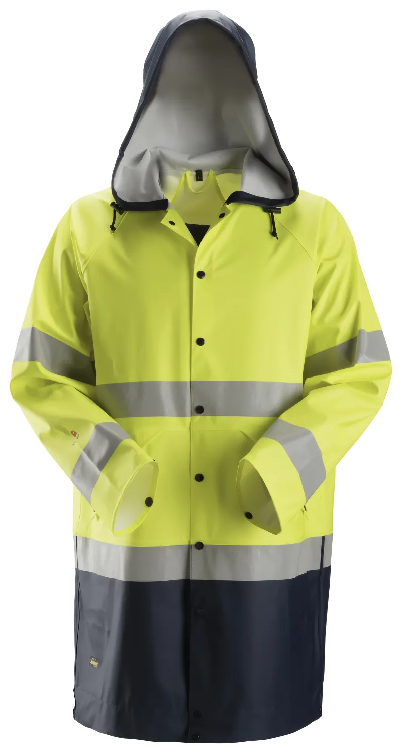 ProtecWork, Flammehemmende Regnjakke PU, klasse 3