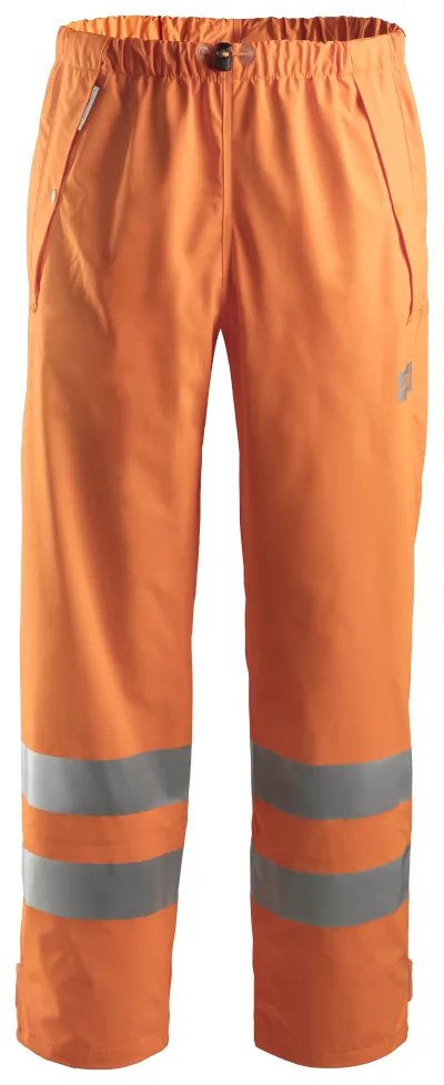 High-Vis PU-regnbukse, Klasse 2