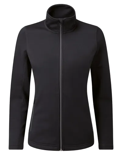 Ladies Spun Dyed Zip Sweat