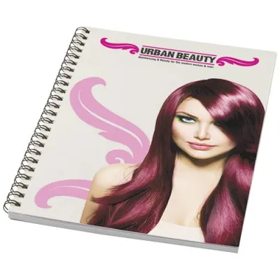 Desk-Mate® A5 farget notatbok med spiral