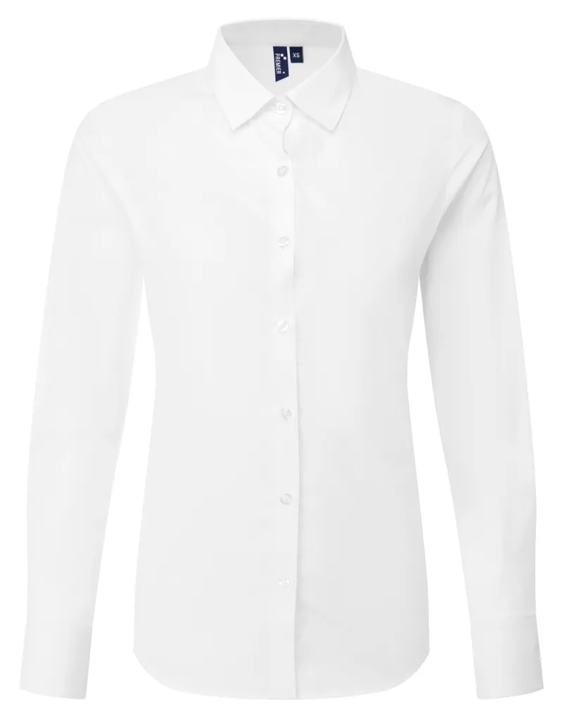 Womens L/S Poplin Shirt