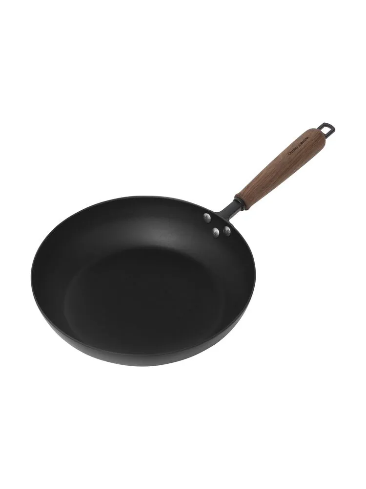 OJ Wrought Iron Pan + Meat Smasher