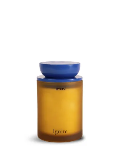 Scented Candle Ignite 55H (4) Amber/Blue